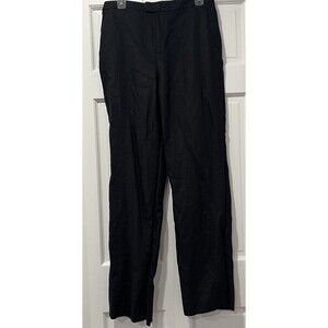 Company Ellen Tracy 100% Linen Pants Womens‎ 10 Lightweight Basic Minimalist